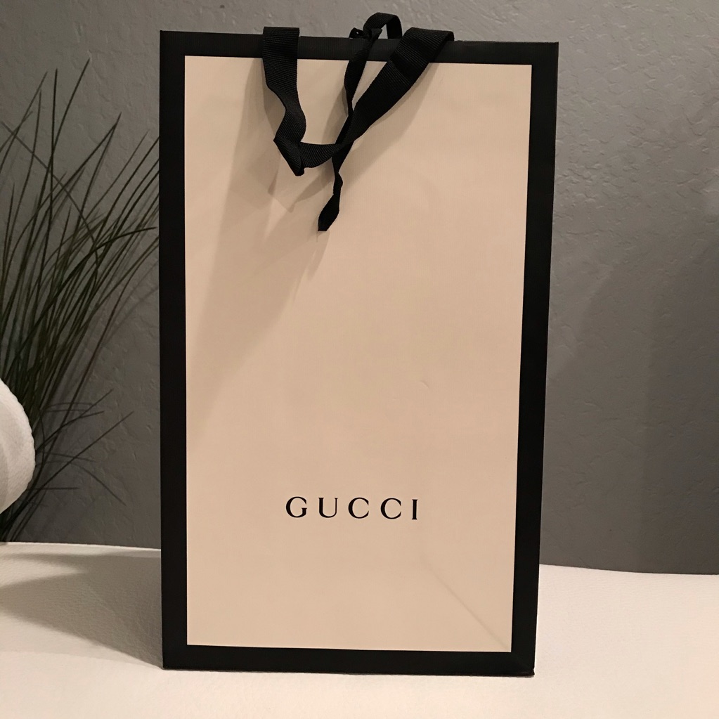 Gucci Paper Shopping Bag